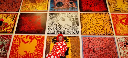 Artist Yayoi Kusama. REUTERS/Luke MacGregor/File Photo