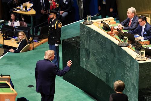 Donald Trump, UN