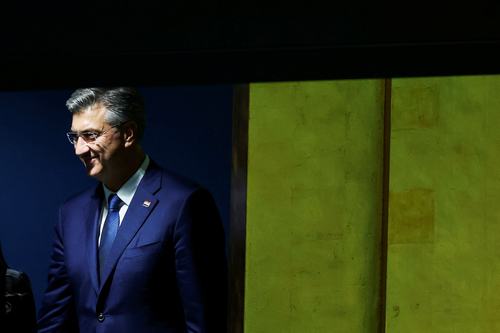 Croatia's Prime Minister Andrej Plenkovic arrives to address the 81st United Nations General Assembly at UN headquarters in New York City, US, September 22, 2026.