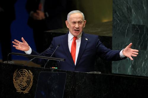 Israeli Prime Minister Benjamin Netanyahu. REUTERS/Brendan McDermid