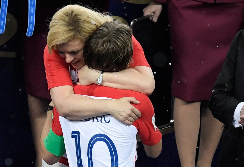 luka modrić, kolinda grabar kitarović
