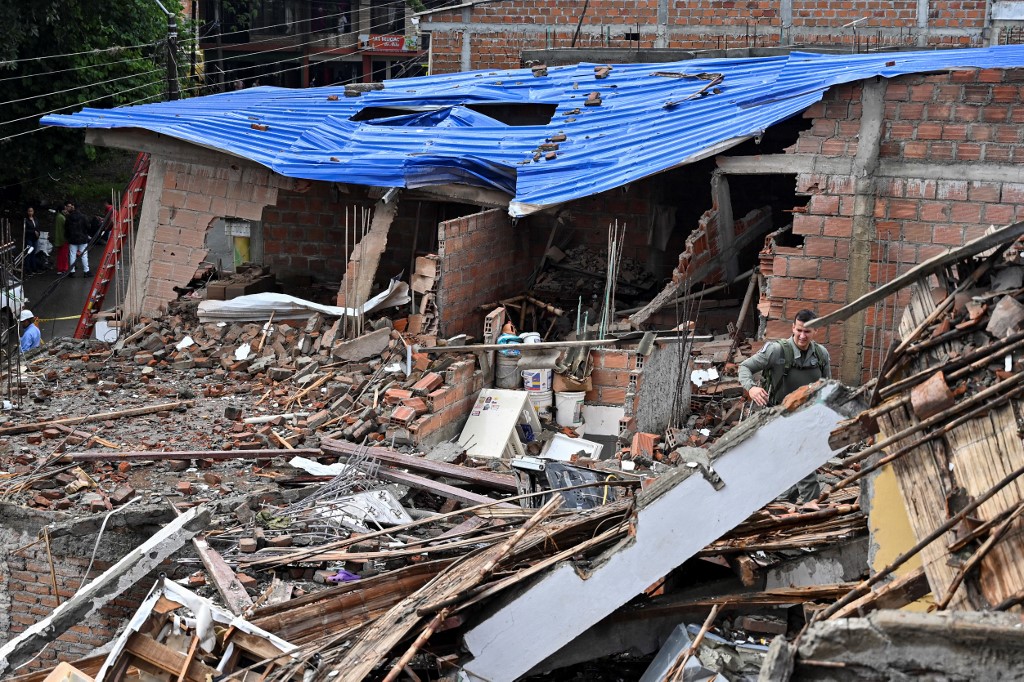 kolumbija, ruševina