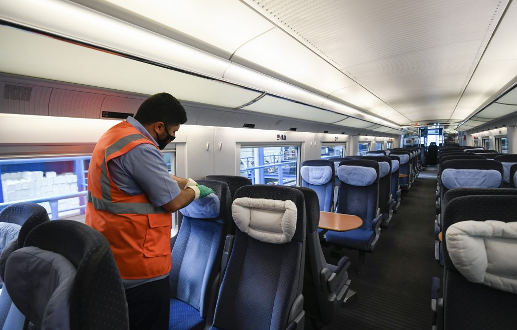 GERMANY-HEALTH-VIRUS-TRANSPORT-RAILWAY