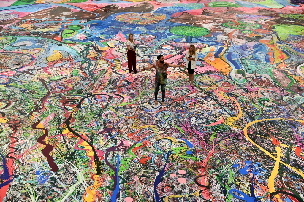 SachaJafri, najveće platno na svijetu