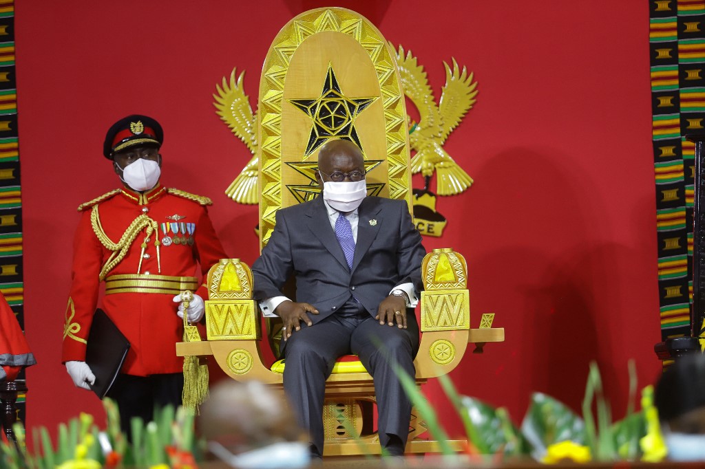 GHANA-POLITICS-PARLIAMENT