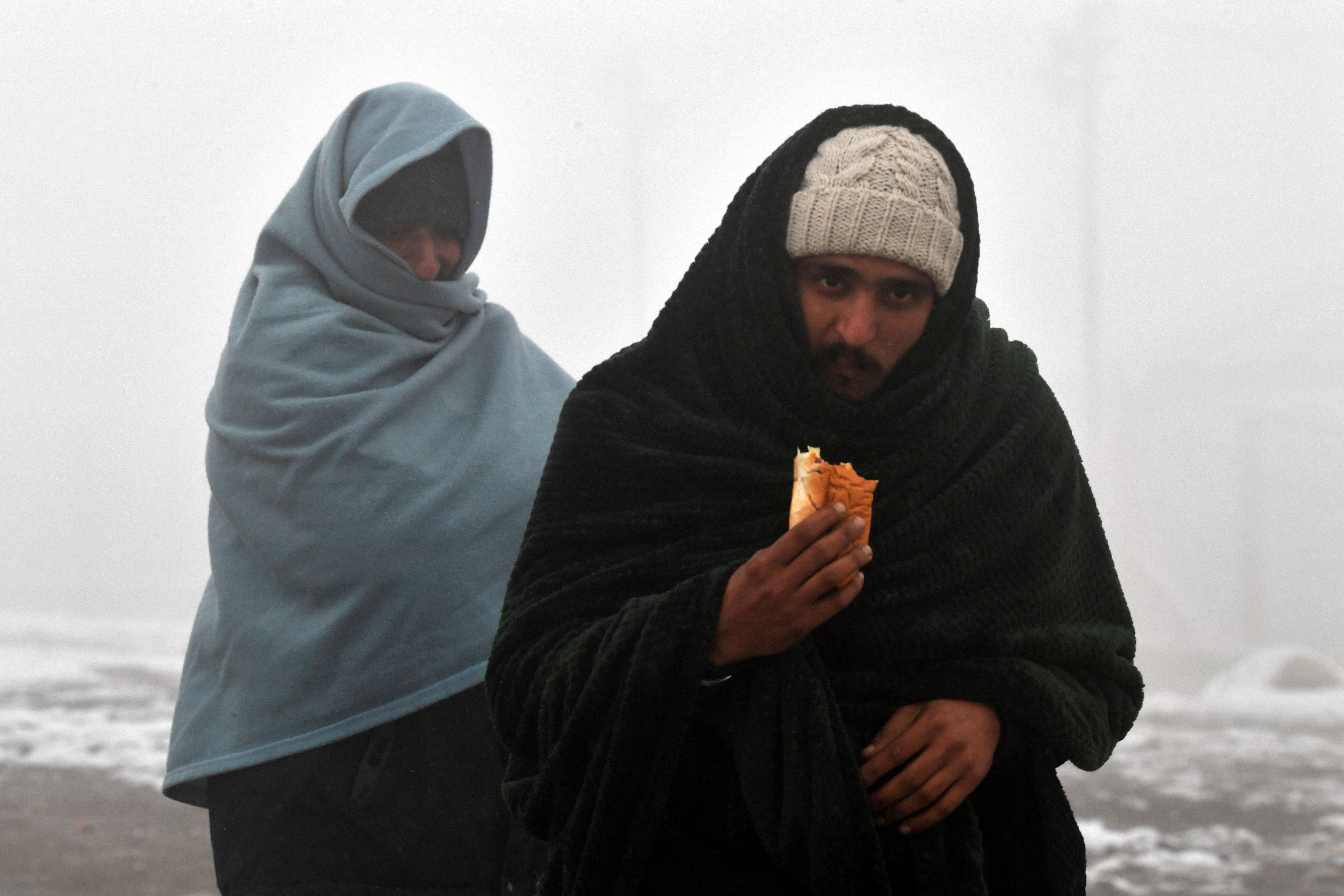 BOSNIA-MIGRANTS-FIRE
