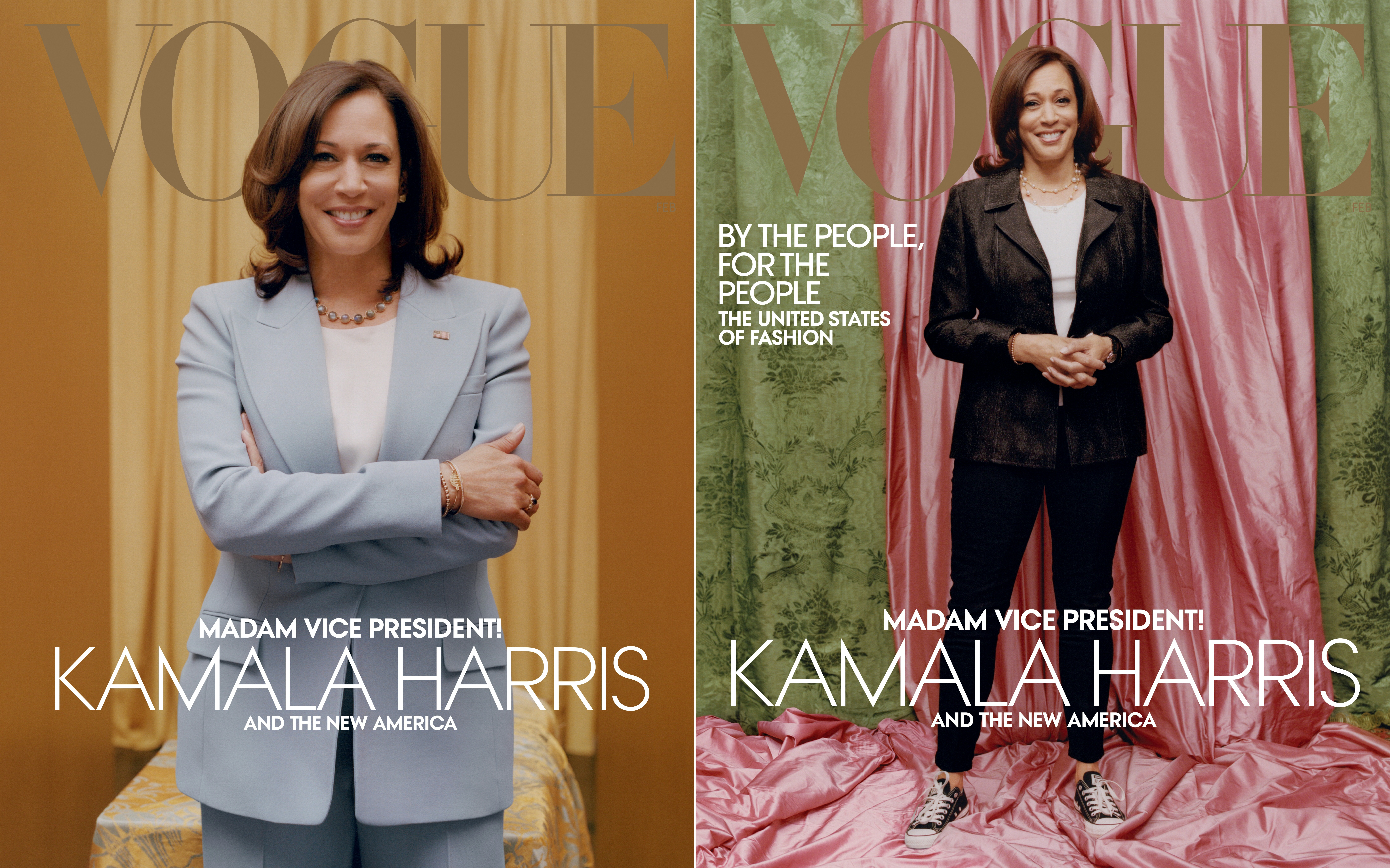 kamala harris, vogue COMBO-US-POLITICS-FASHION-MEDIA-VOGUE
