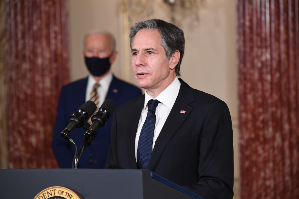 Antony Blinken, Joe Biden