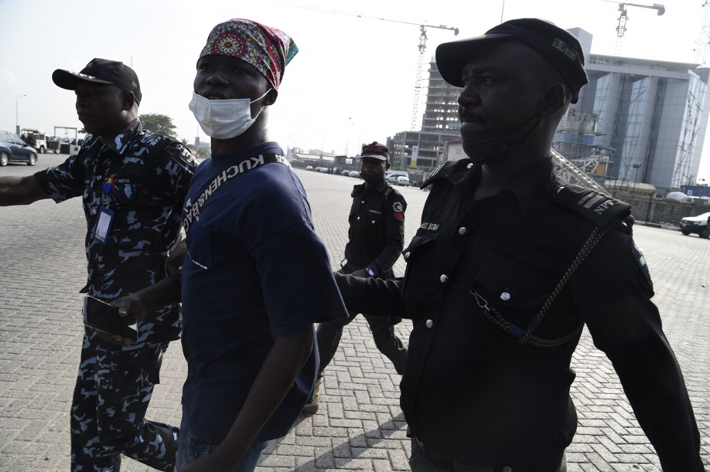 nigerija, nigerijska policija