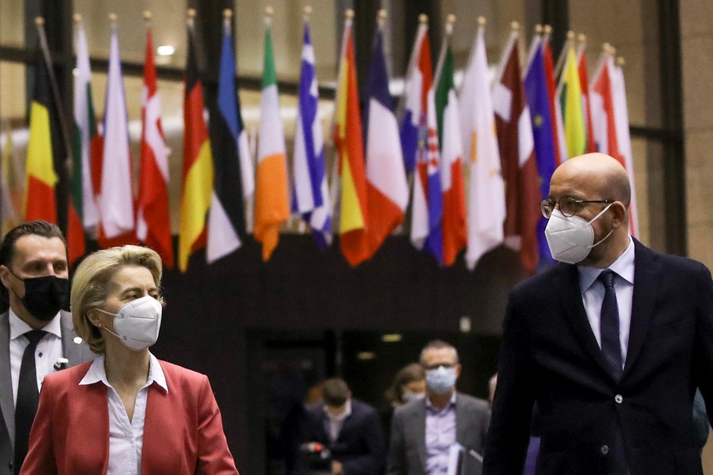 Charles Michel,  Ursula von der Leyen