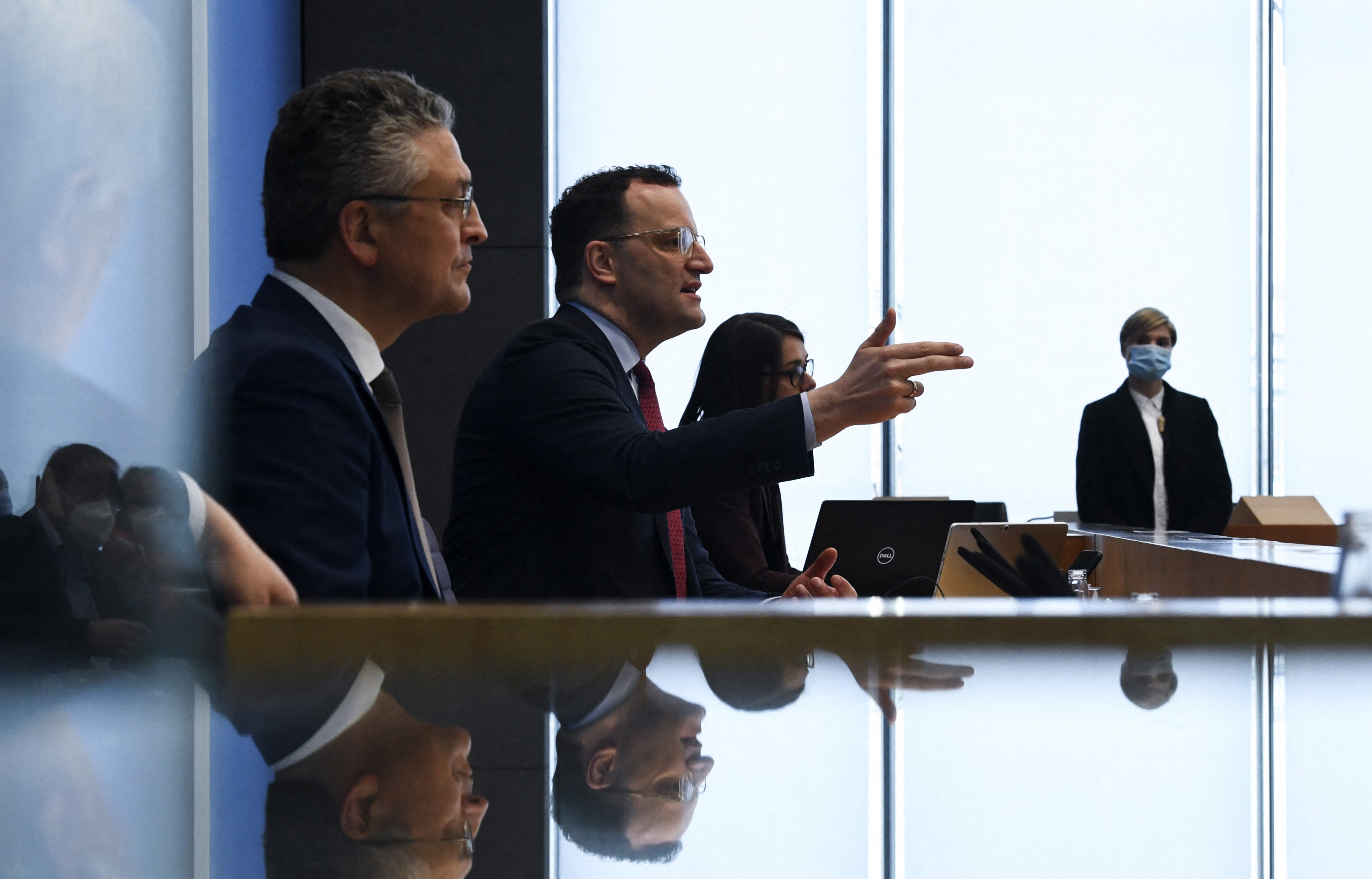 Lothar Wieler, Jens Spahn