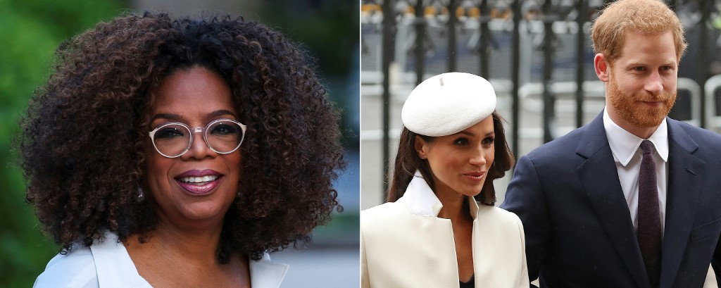 oprah winfrey, princ harry, meghan markle
