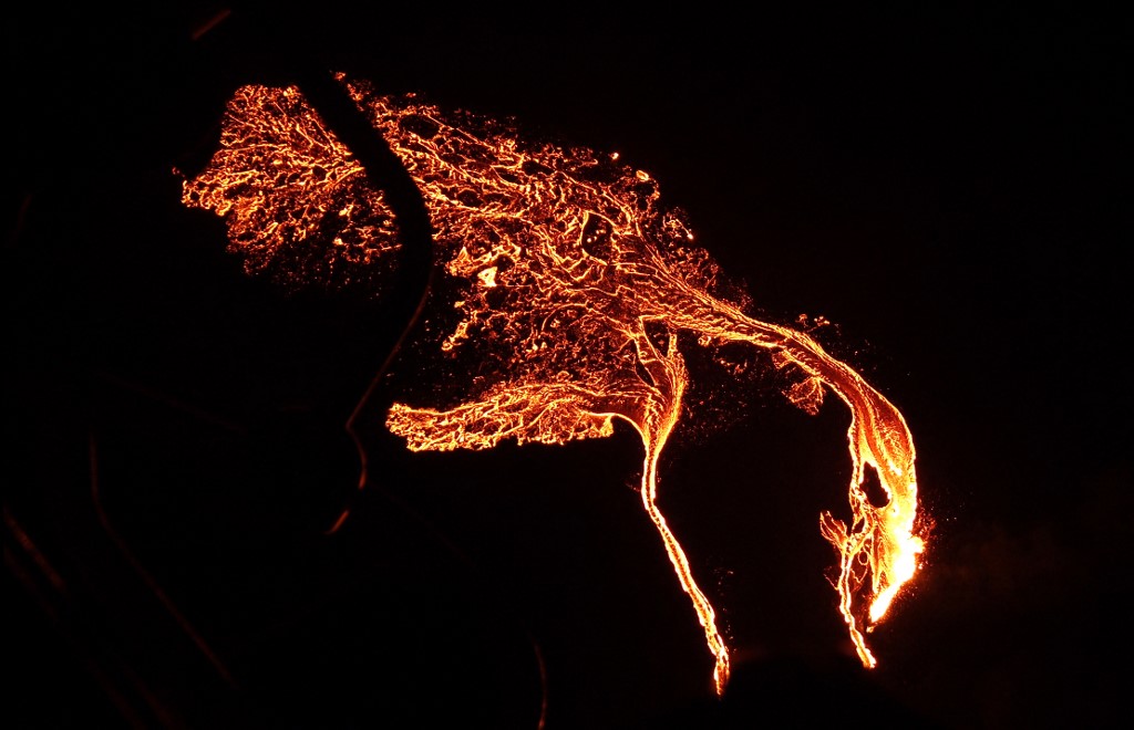 Island, vulkan, erupcija