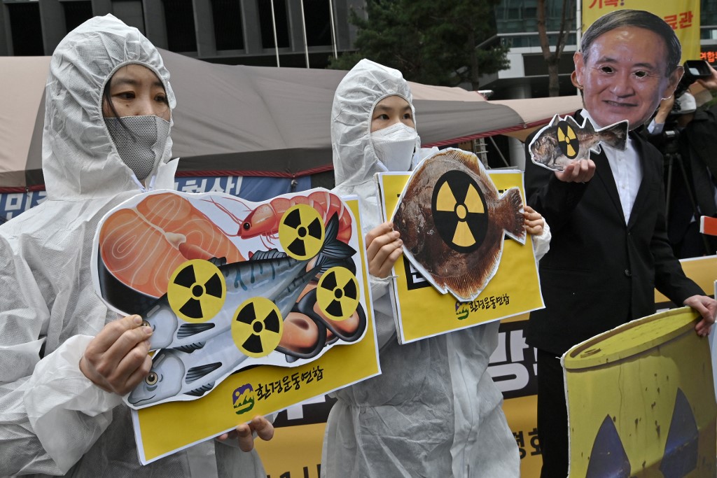 Protest protiv planova s NE Fukushima