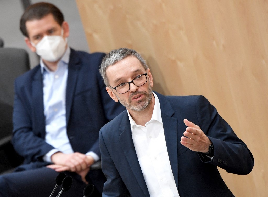 Herbert Kickl, Sebastian Kurz