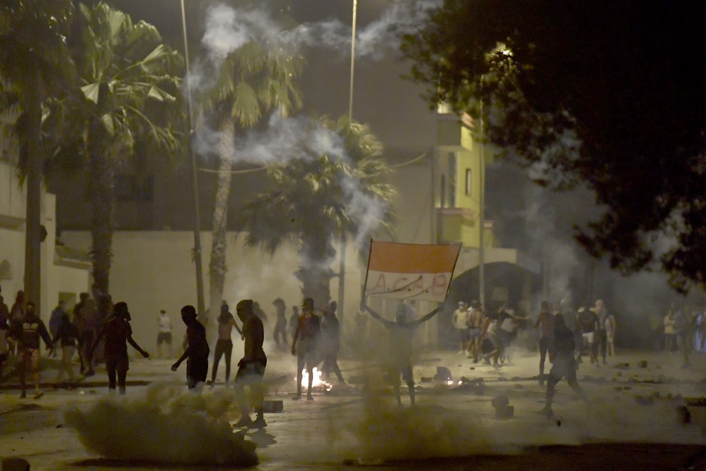TUNIS, prosvjedi tunis, policijska brutalnost, a.c.a.b.