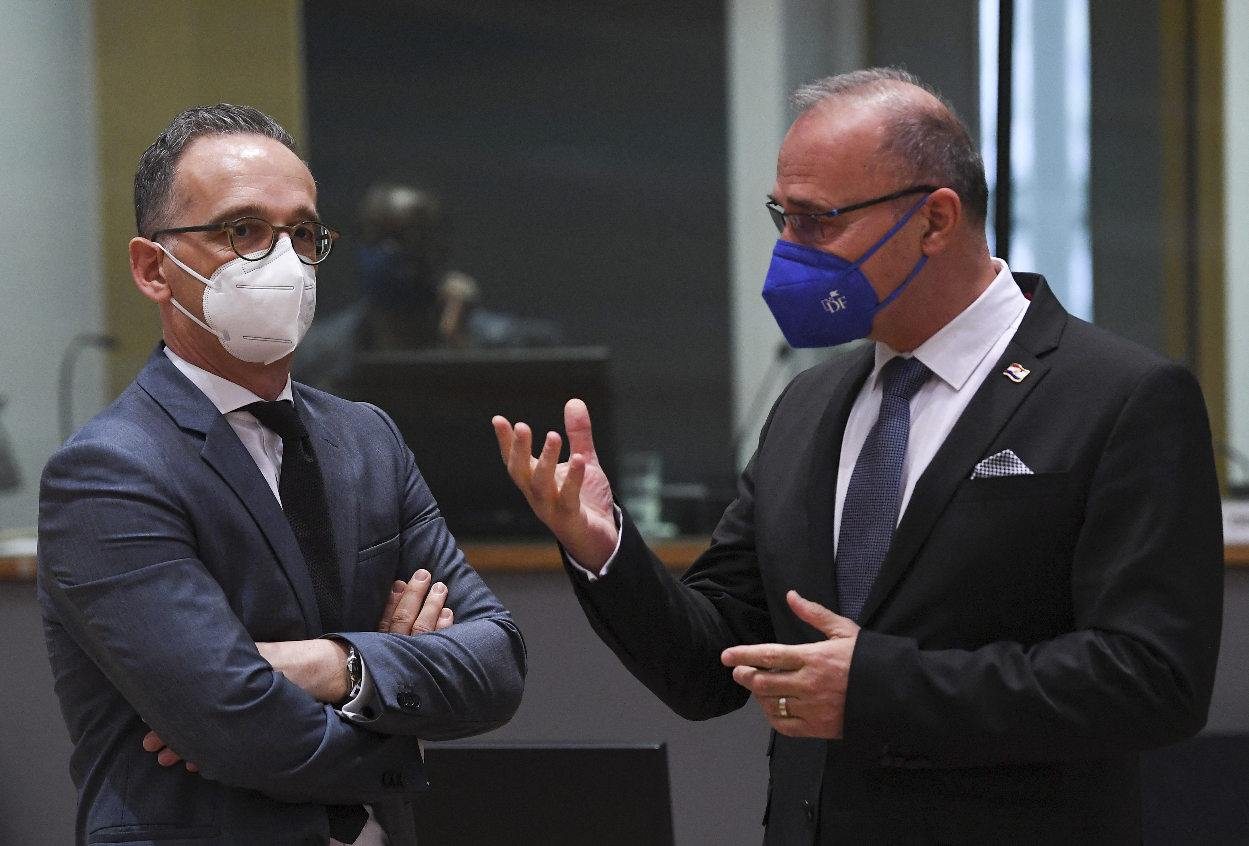 Gordan Grlic Radman, Heiko Maas