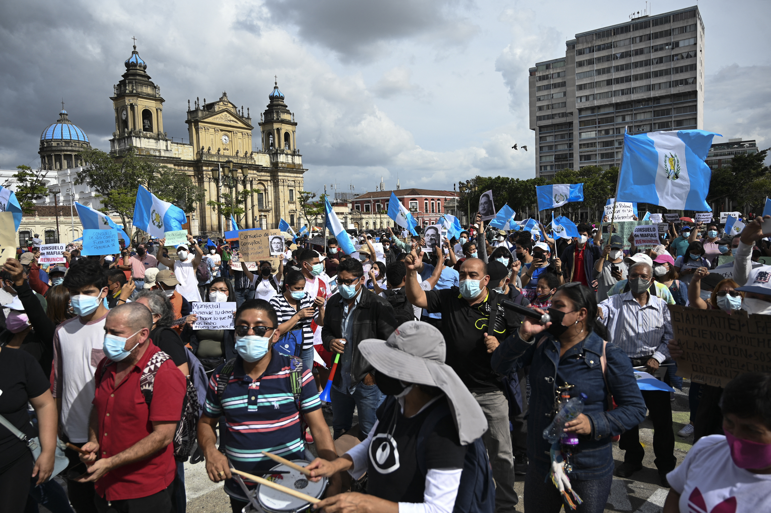 gvatemala, prosvjed, guatemala