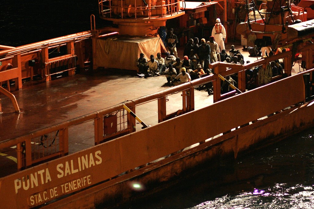 migranti, tenerife, brod