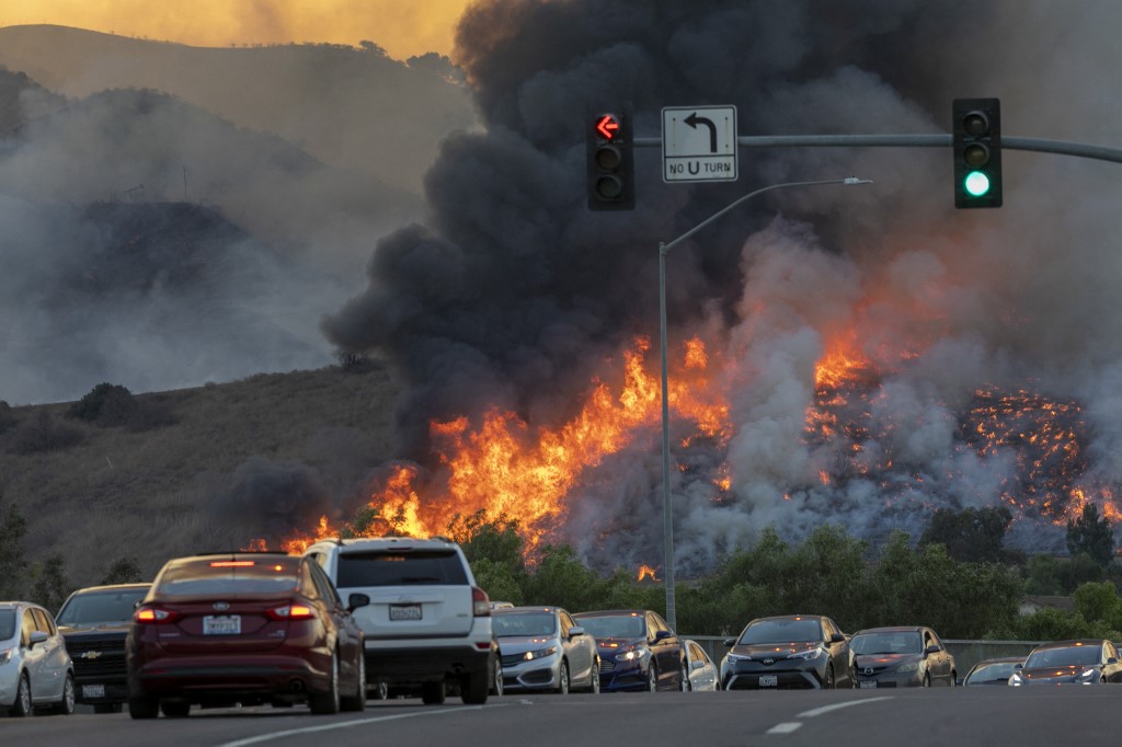 požar, klimatske promjene