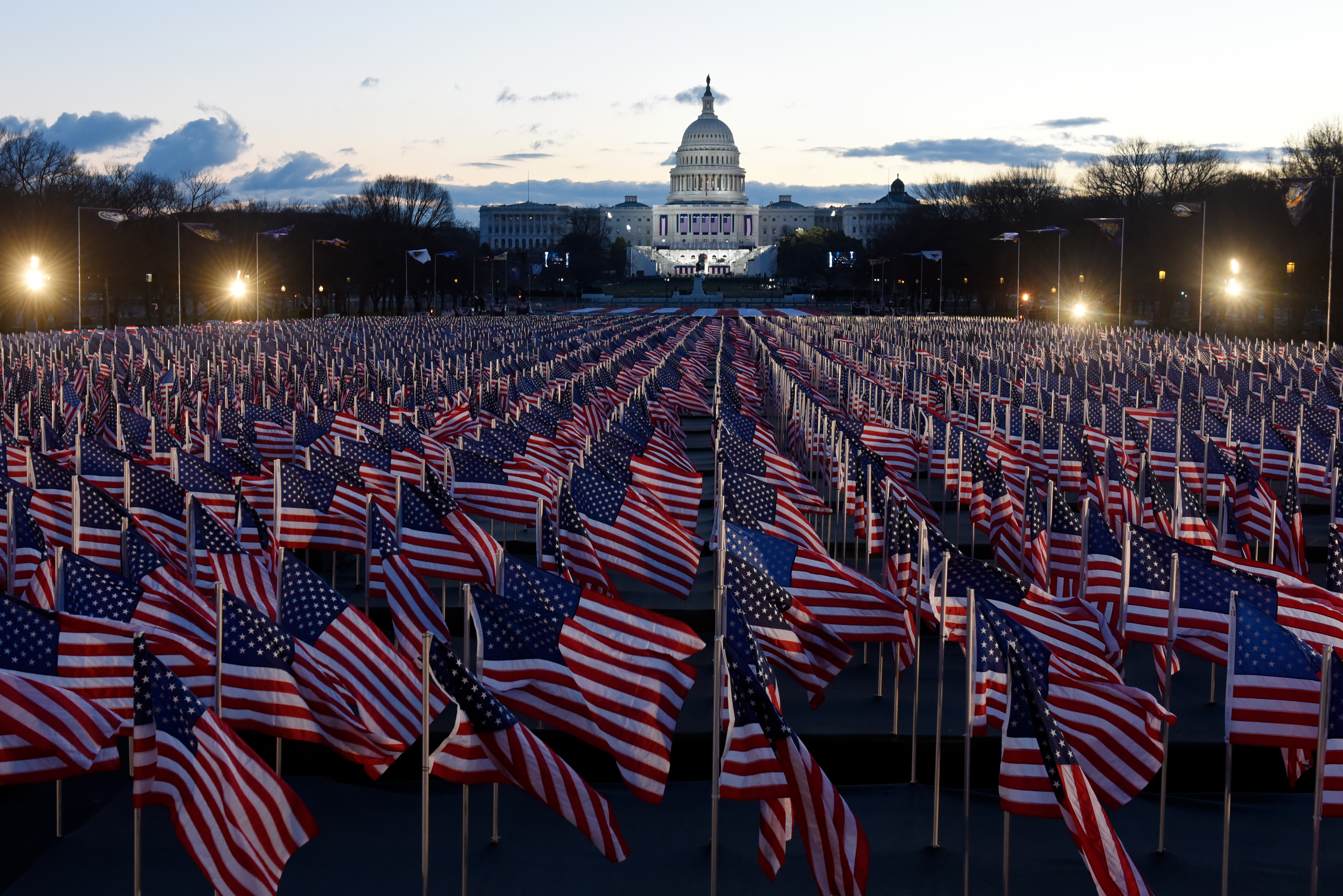 kongres, kapitol, bijela kuća, washington, joe biden, Heavily Guarded Nation's Capital Hosts Presidential Inauguration