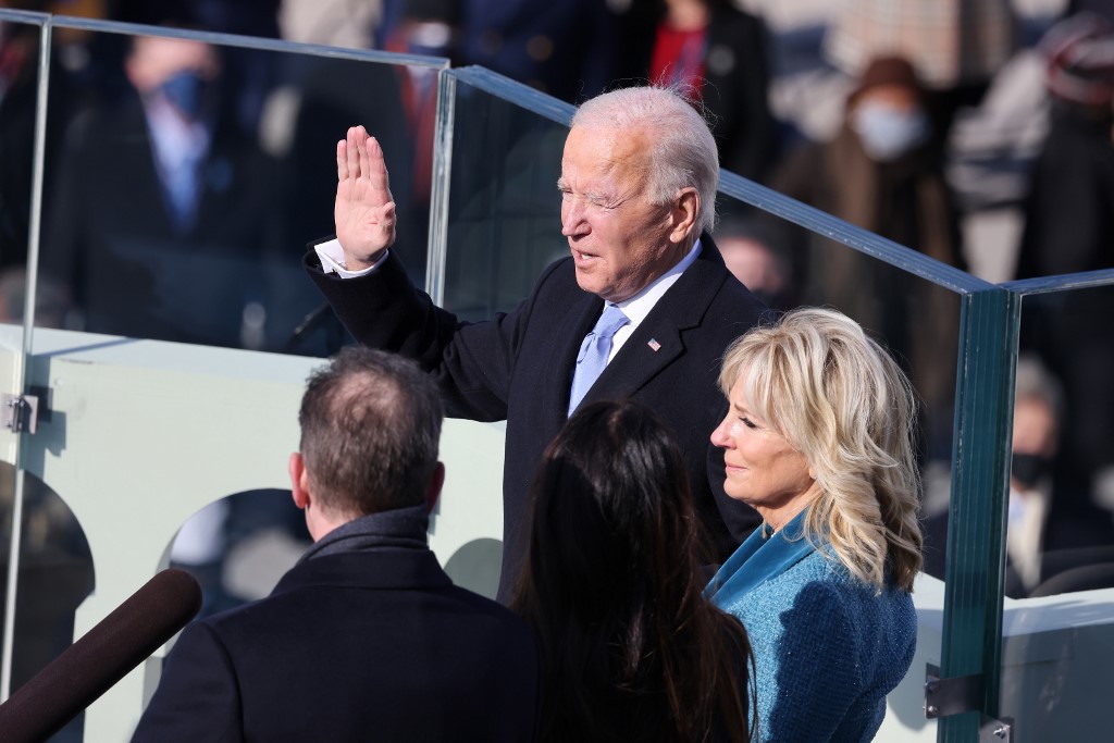 Joe Biden Sworn In As 46th President Of The United States At U.S. Capitol Inauguration Ceremony