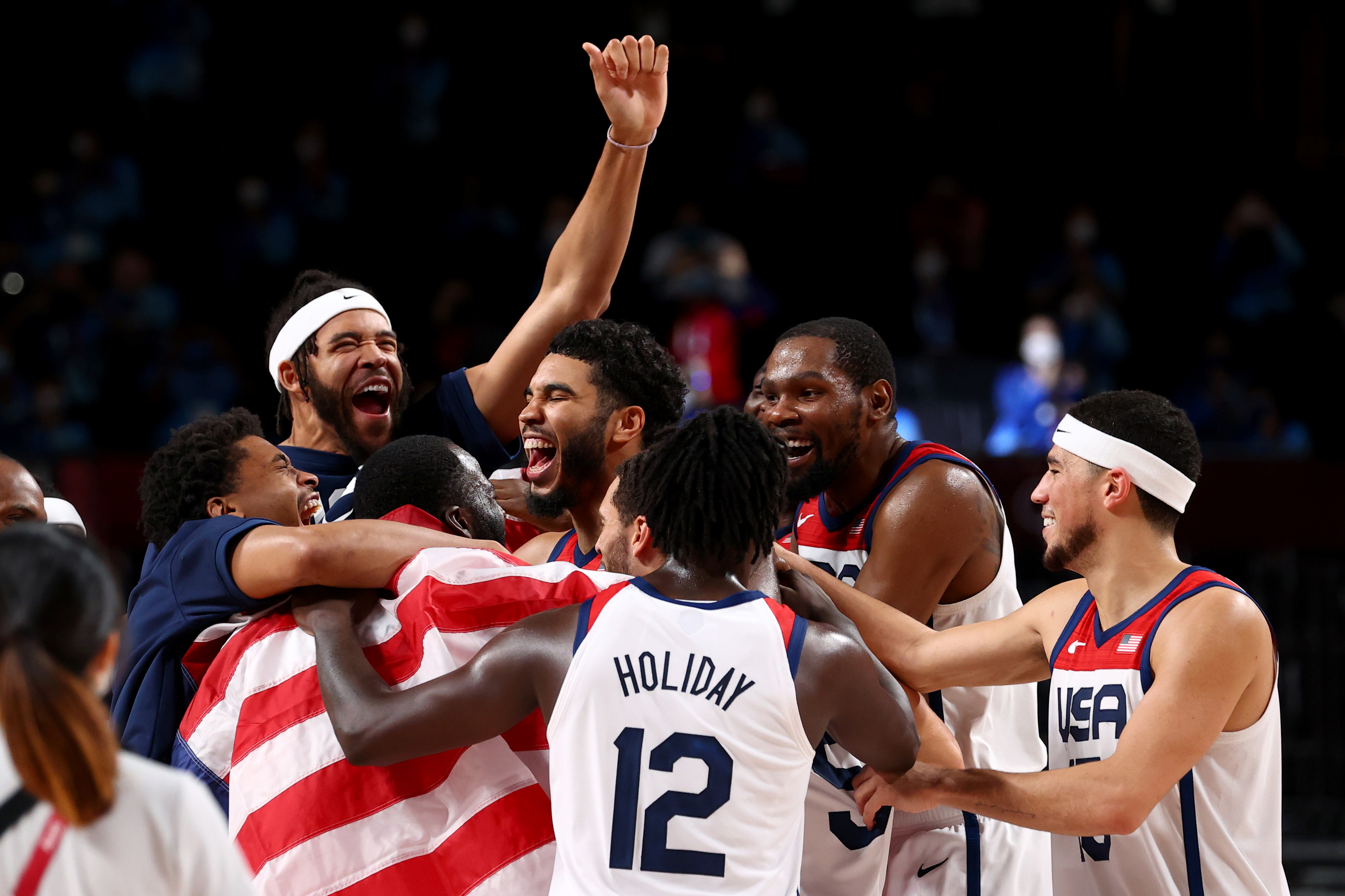 Basketball - Men - Gold medal match - France v United States