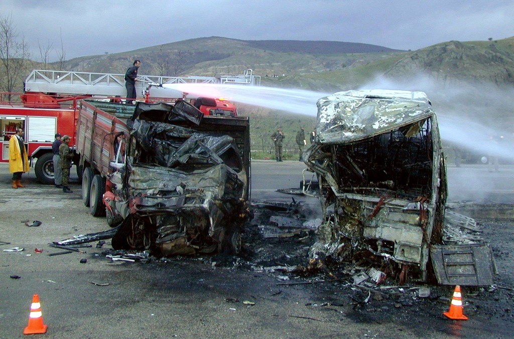 TURKEY-MERZIFON-AMASYA-CRASH