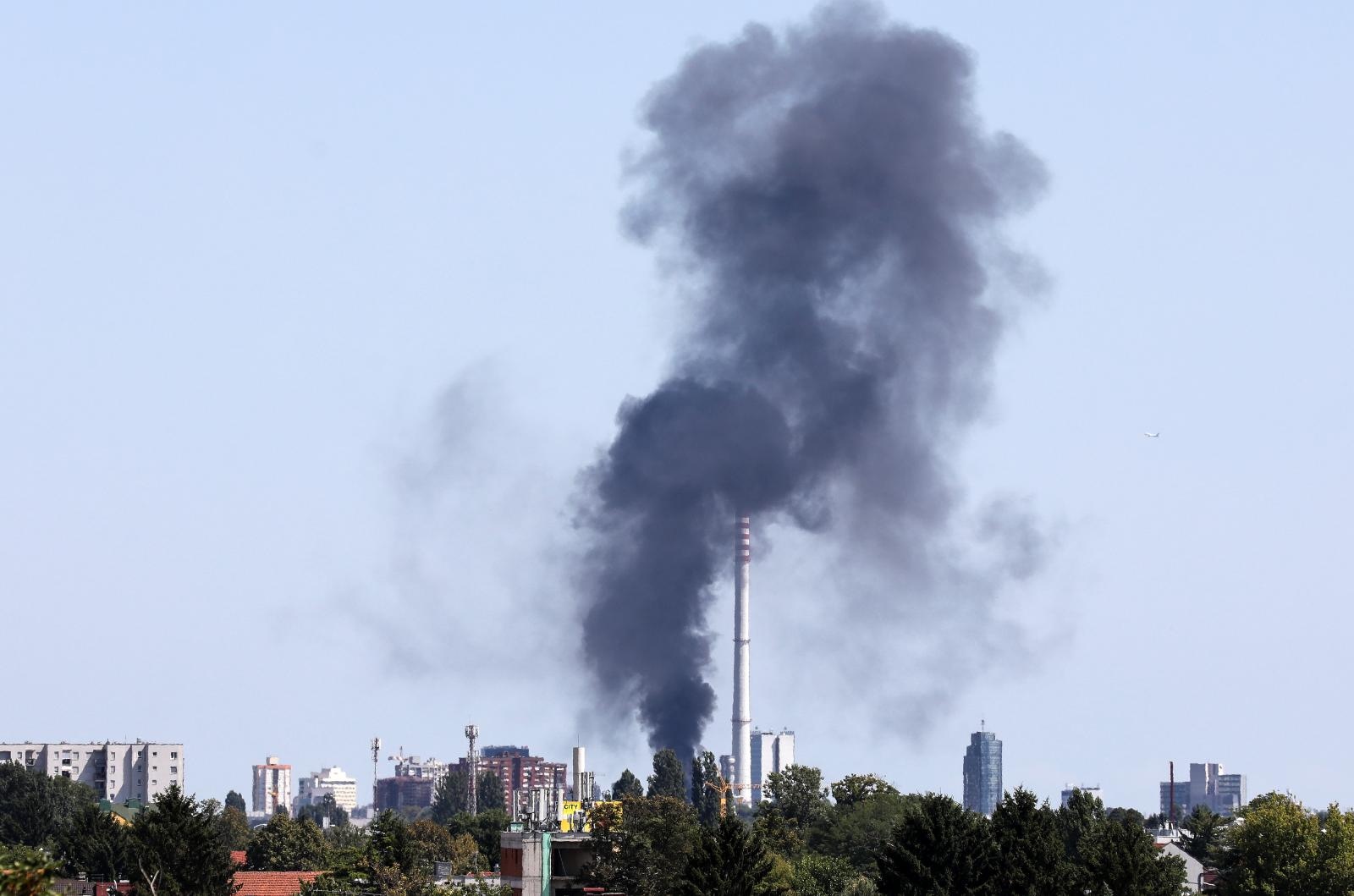 dim, toplana, požar