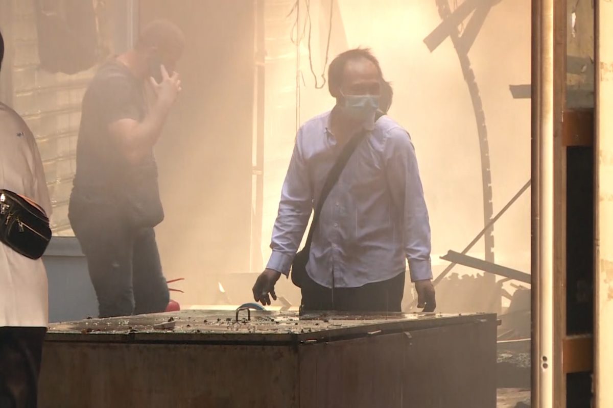 požar kineski trgovački centar