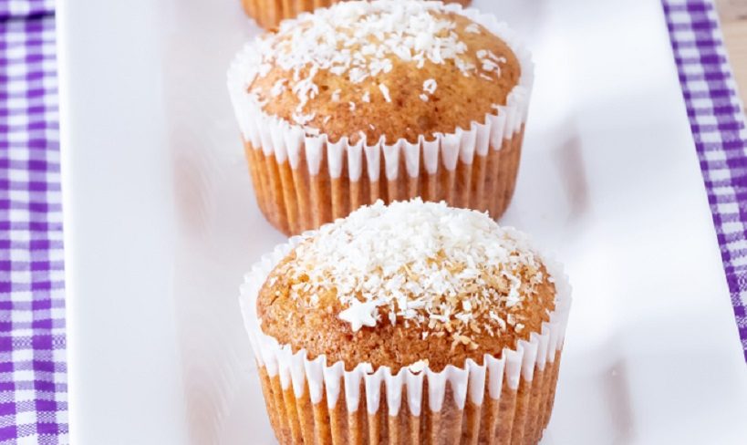 muffini, kokos