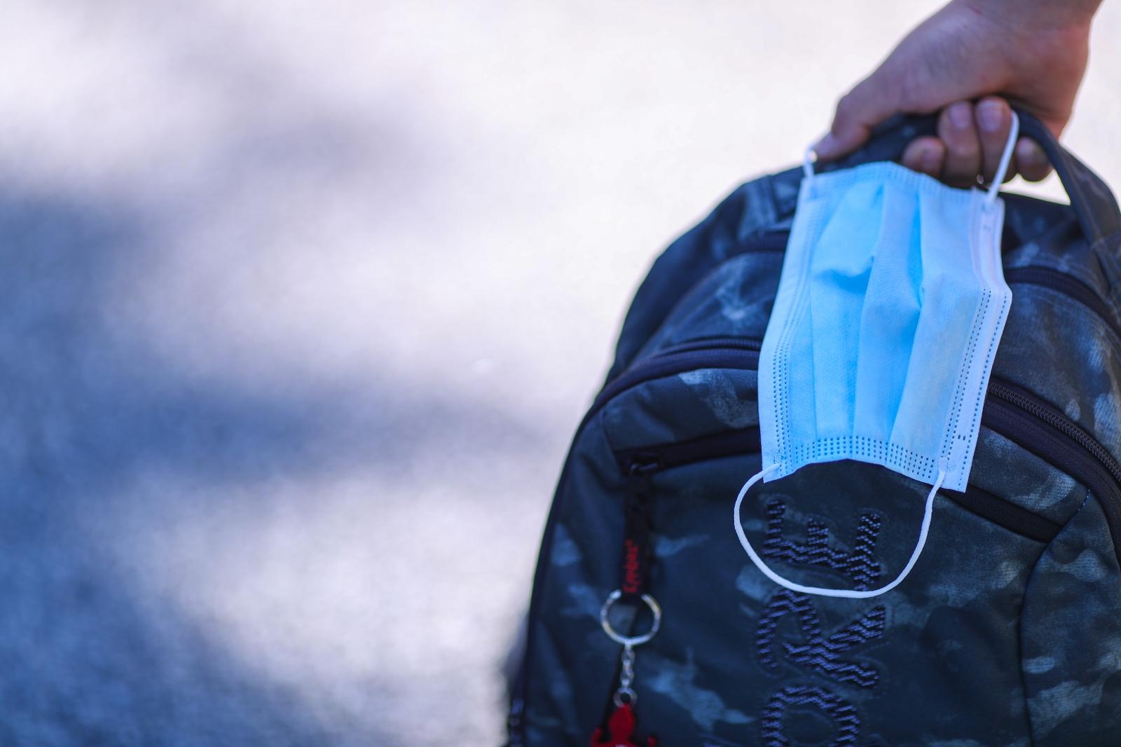 škola, ruksak, maska, učenik, korona, koronavirus, djeca