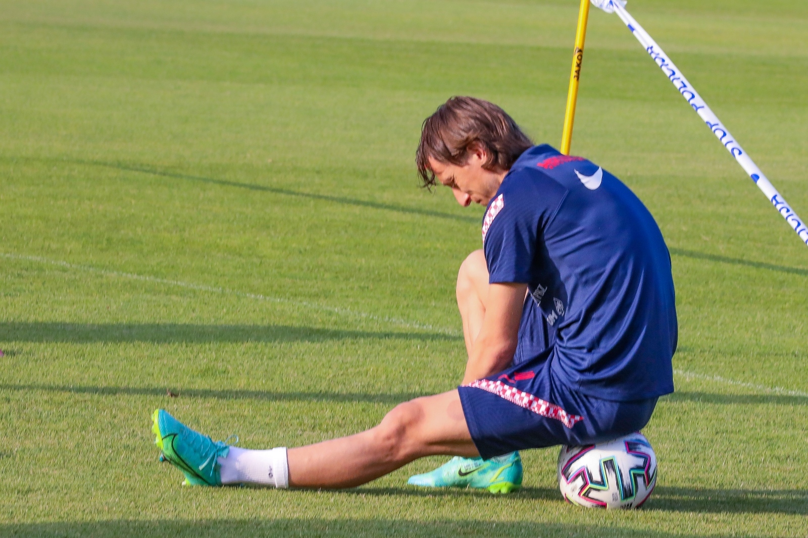 Rovinj: Trening hrvatske nogometne reprezentacije