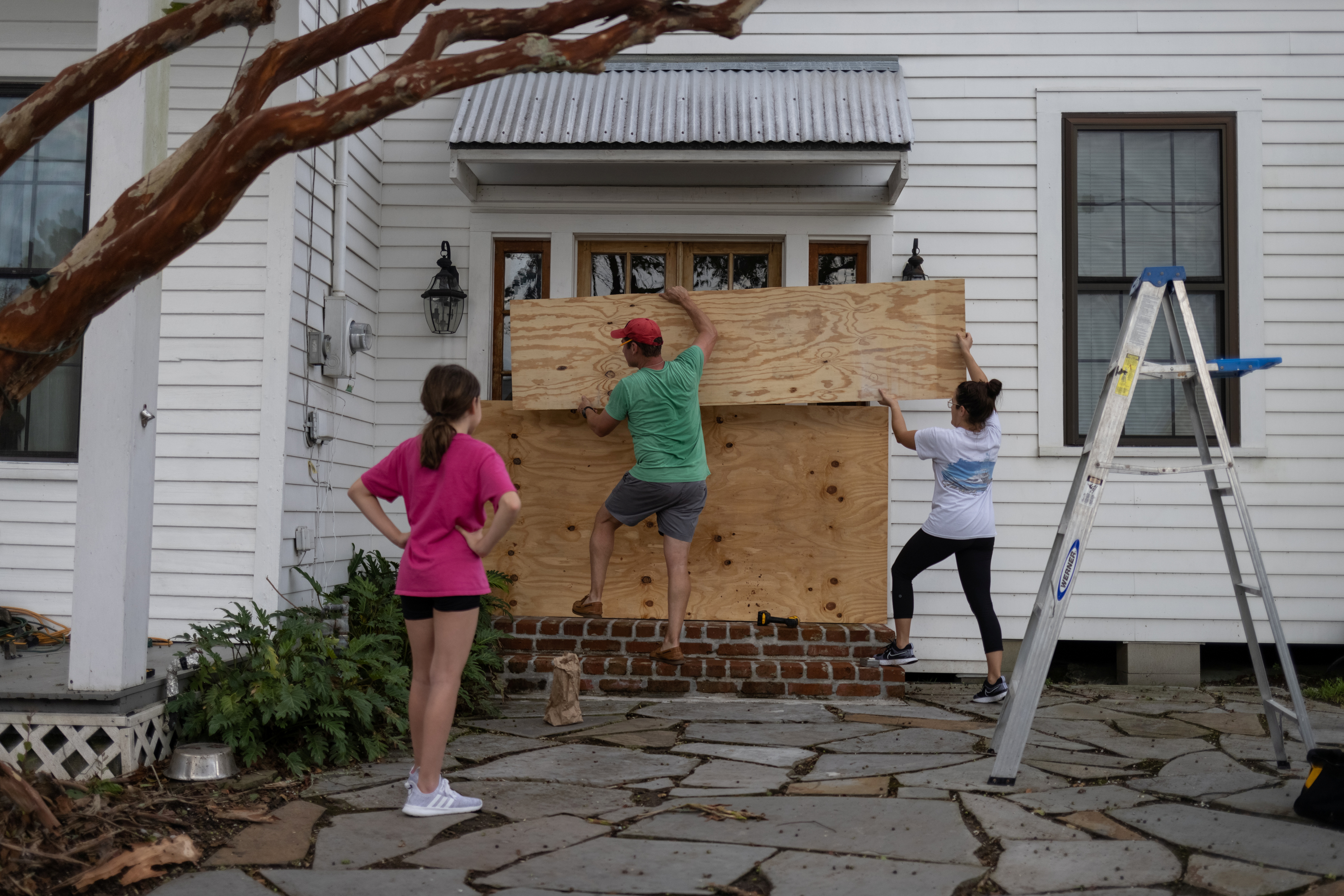 Residents make preparations ahead of Hurricane Ida in Louisiana