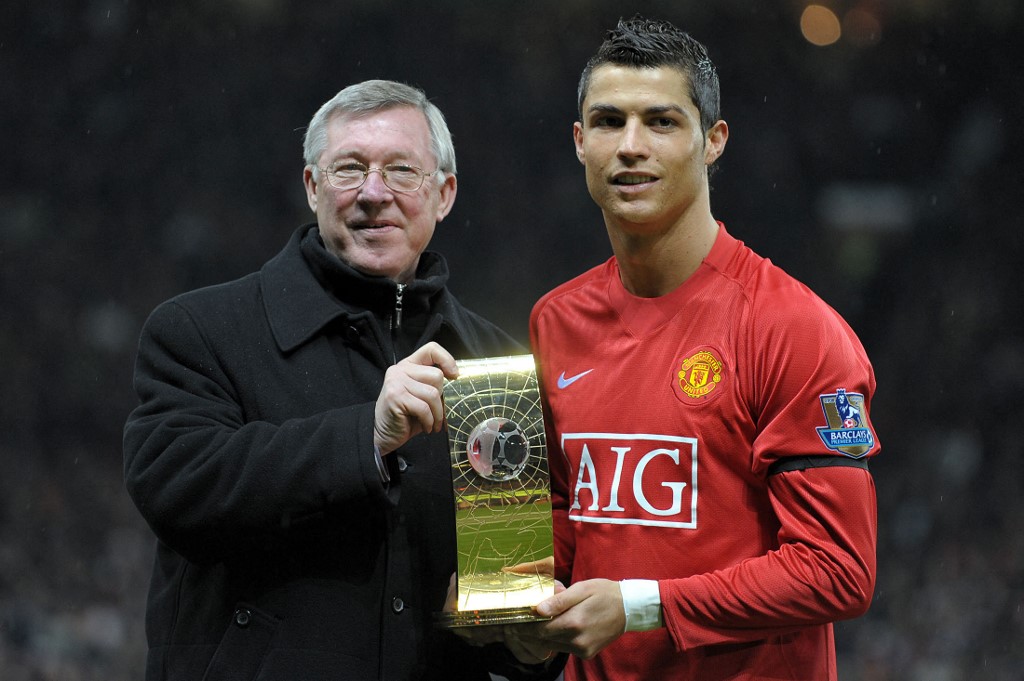 Cristiano Ronaldo, Sir Alex Ferguson