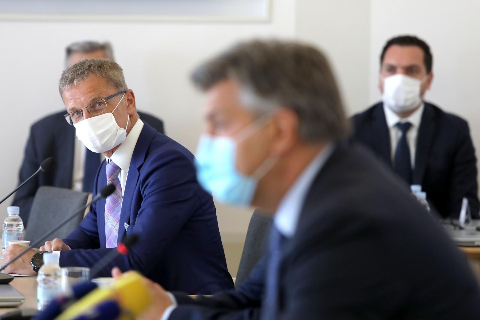 Boris Vujčić, Andrej Plenković