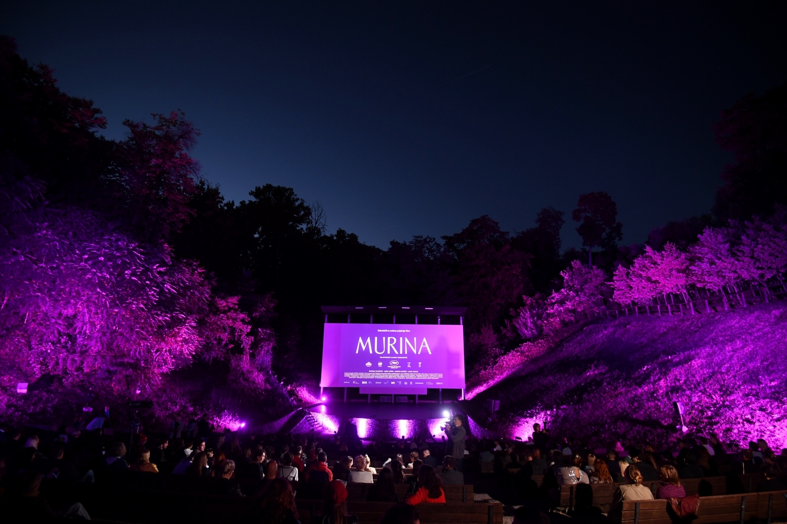 Zagreb: Svečana projekcija filma "Murina" na ljetnoj pozornici Tuškanac