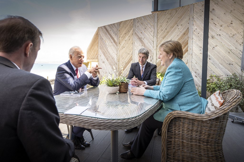BRITAIN-G7-SUMMIT-GERMANY-US