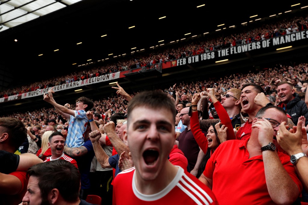 manchester united, navijači