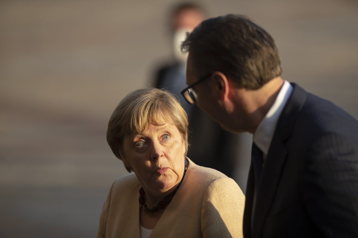 angela merkel, aleksandar vučić