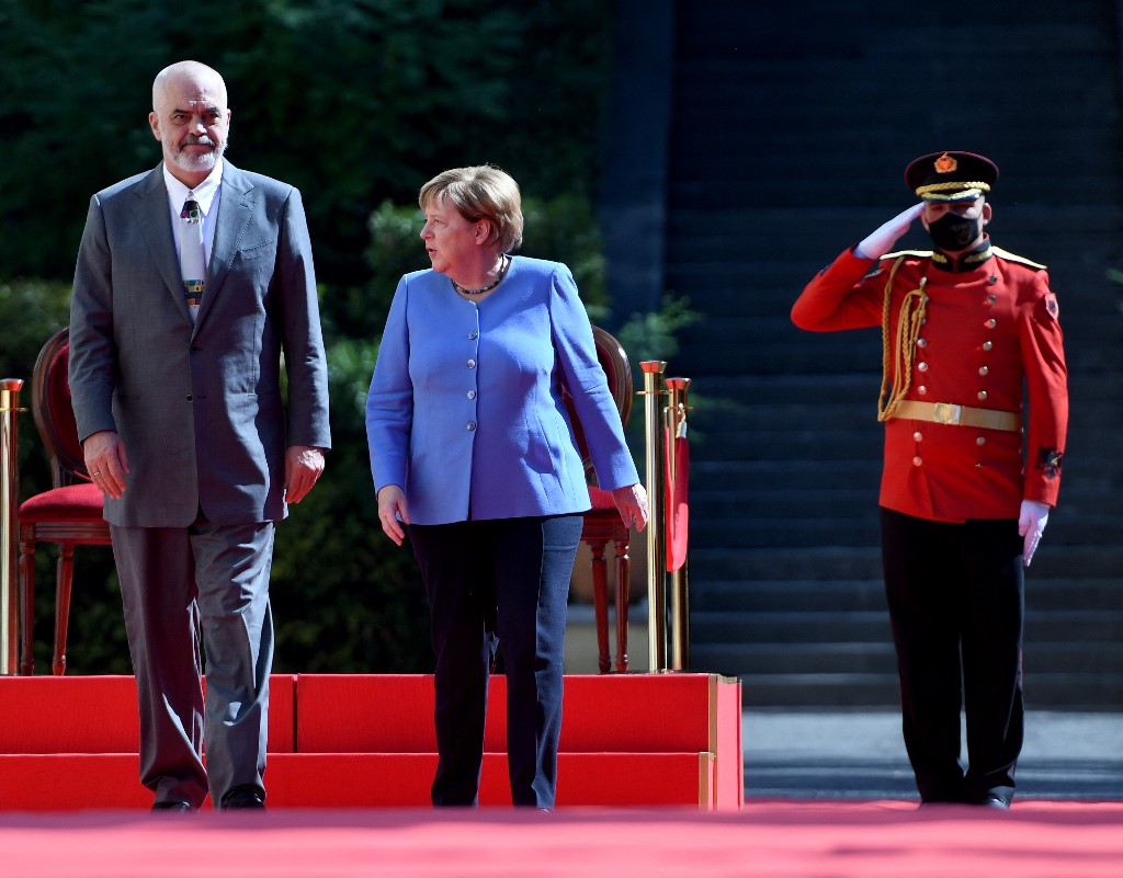 Angela Merkel, Edi Rama