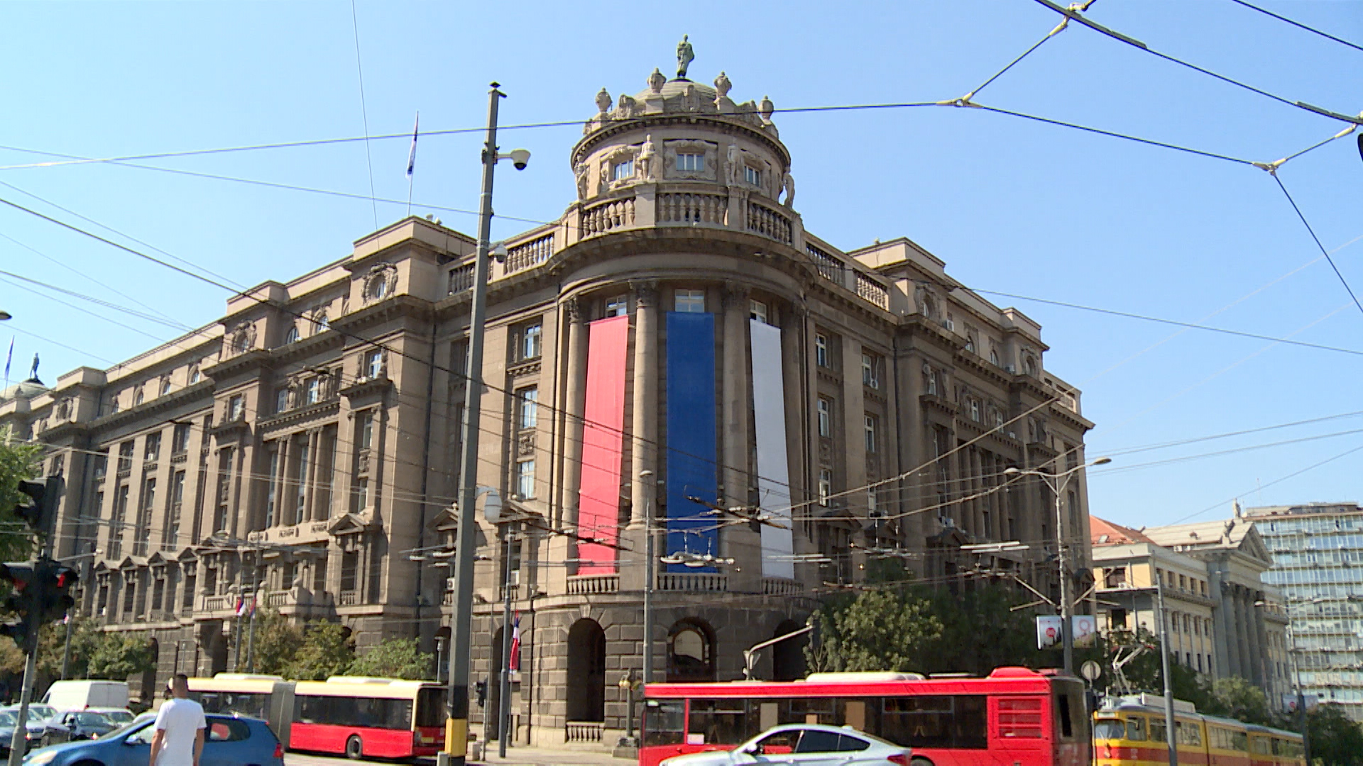 srpski dan jedinstva, trobojka