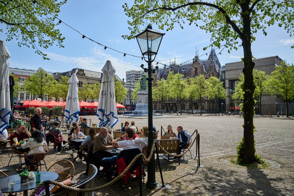 Nizozemska, Amsterdam, kafić