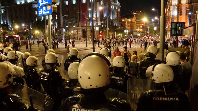 prosvjed beograd (N1)