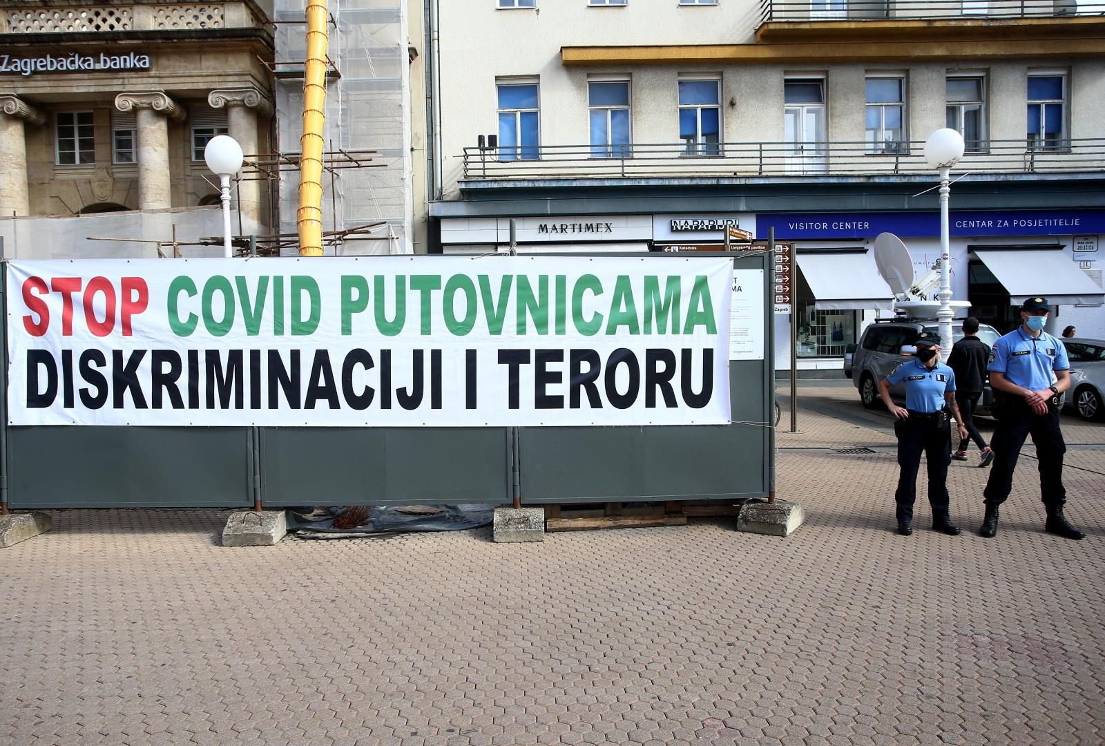 Zagreb: Na glavnom Trgu održan je Festival slobode 2.0