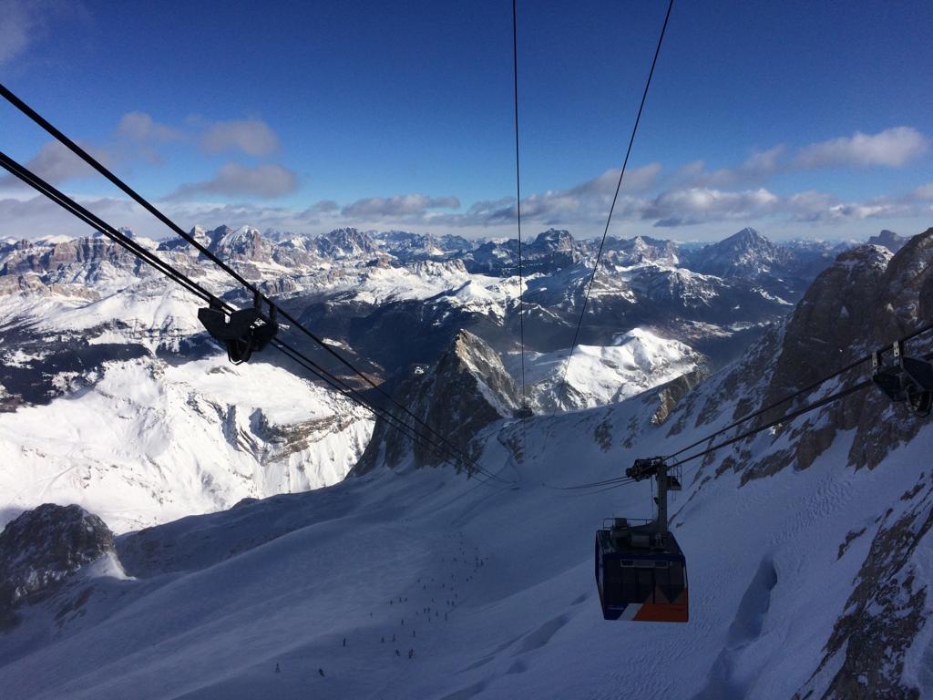 zima, skijanje, žičara, planine, snijeg