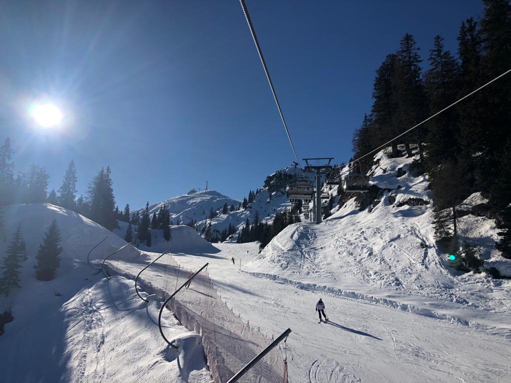 zima, snijeg, skijanje, skijaši, žičara, planina