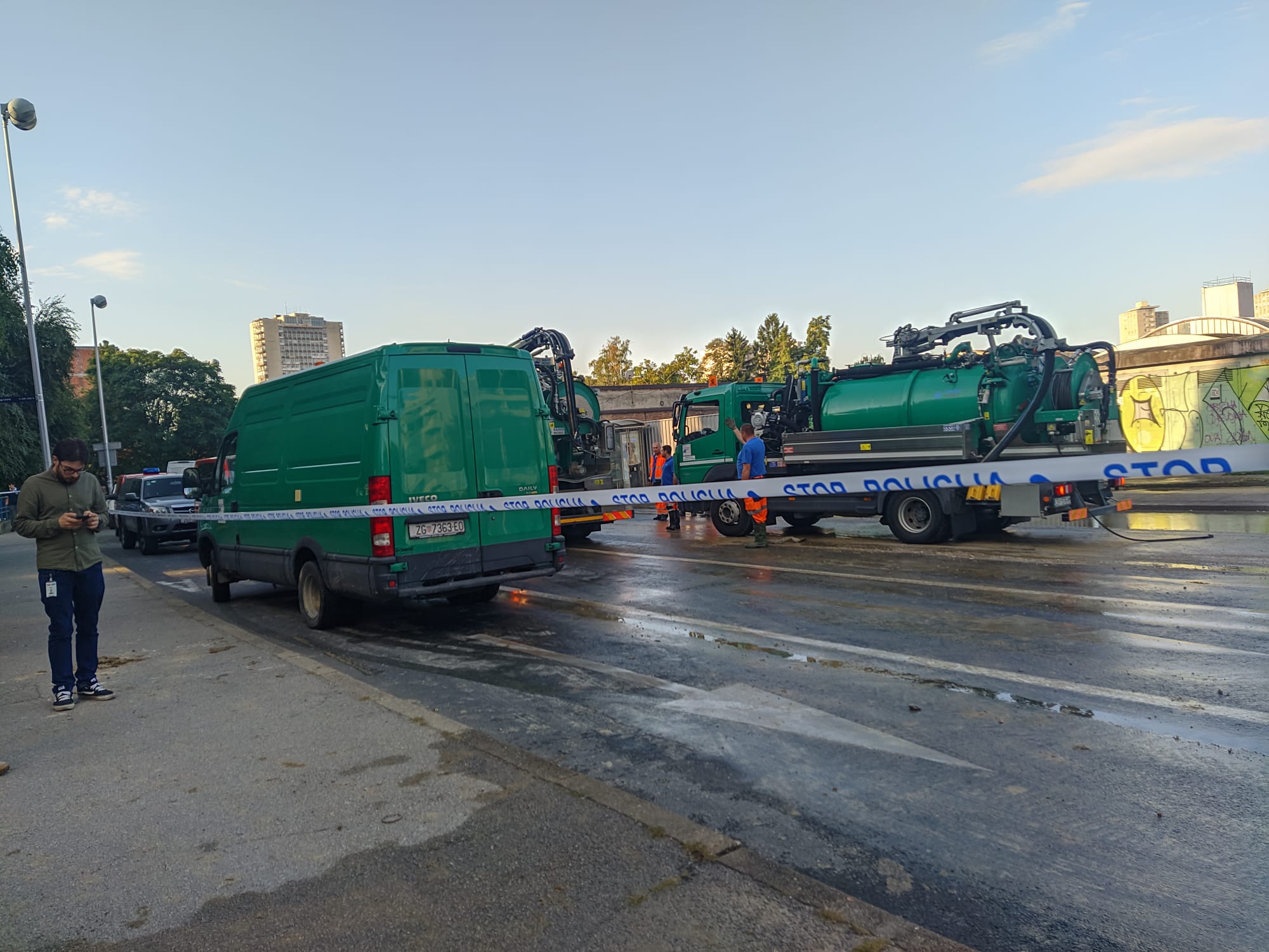 poplava, Selska cesta