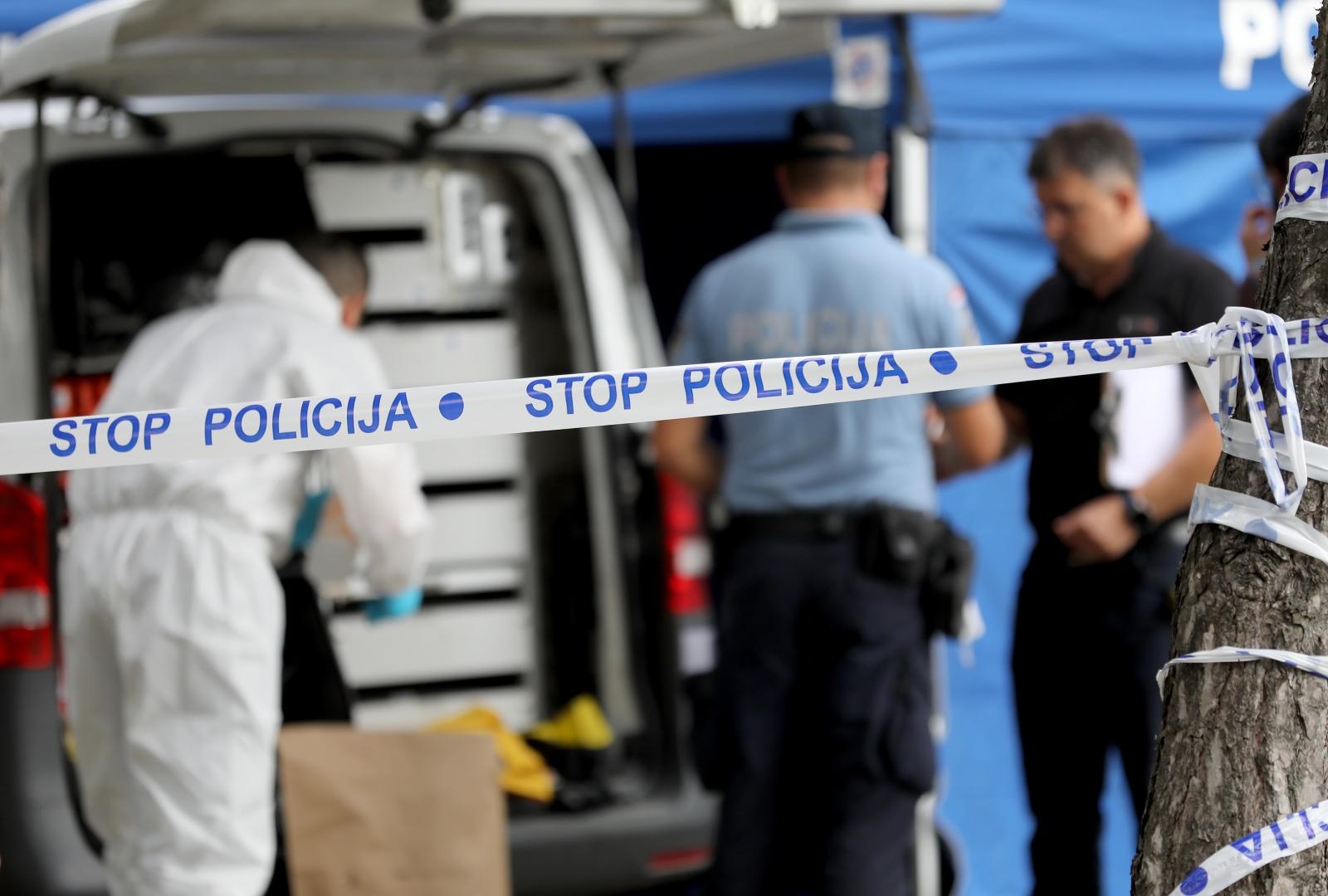 trnje, napad, očevid, policija