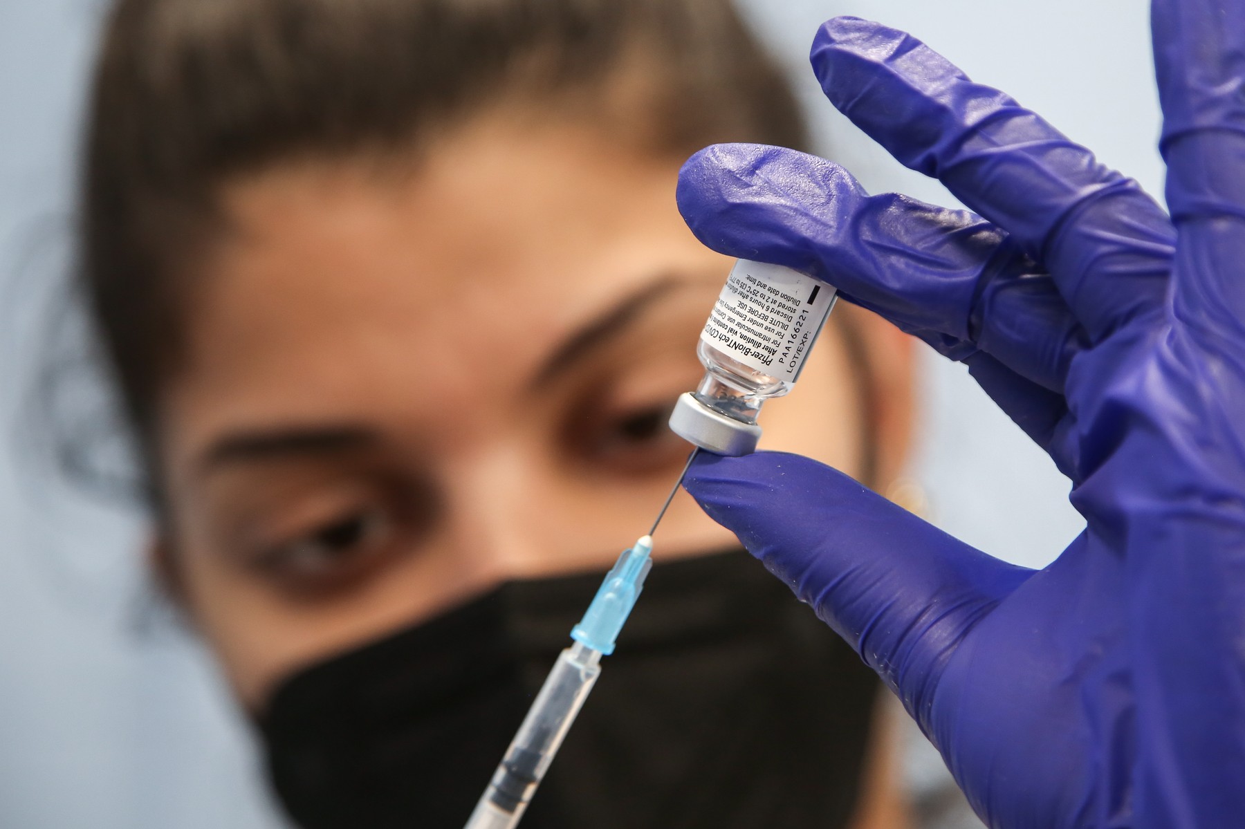 COVID-19 vaccination in London, UK